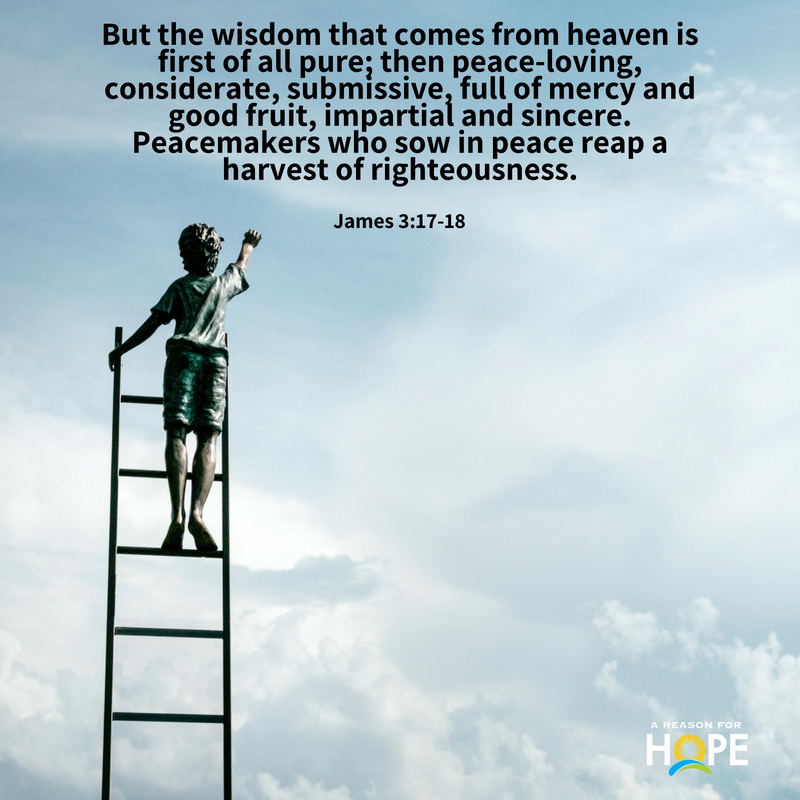 James 3:17-18 — A Reason for Hope with Don Patterson